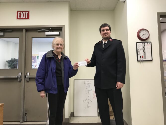 Prince of Peace supports Salvation Army
